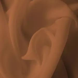 Шифон шелк коричневый
