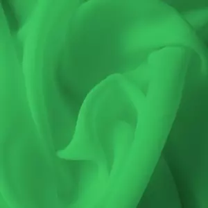 Шифон шелк зелёный